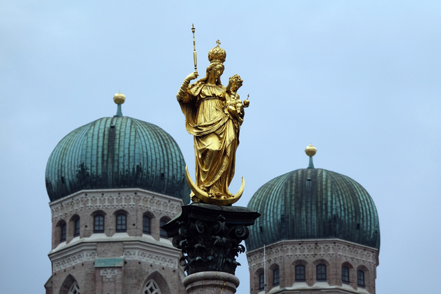 Golden Pillar of Holy Mary Munich
