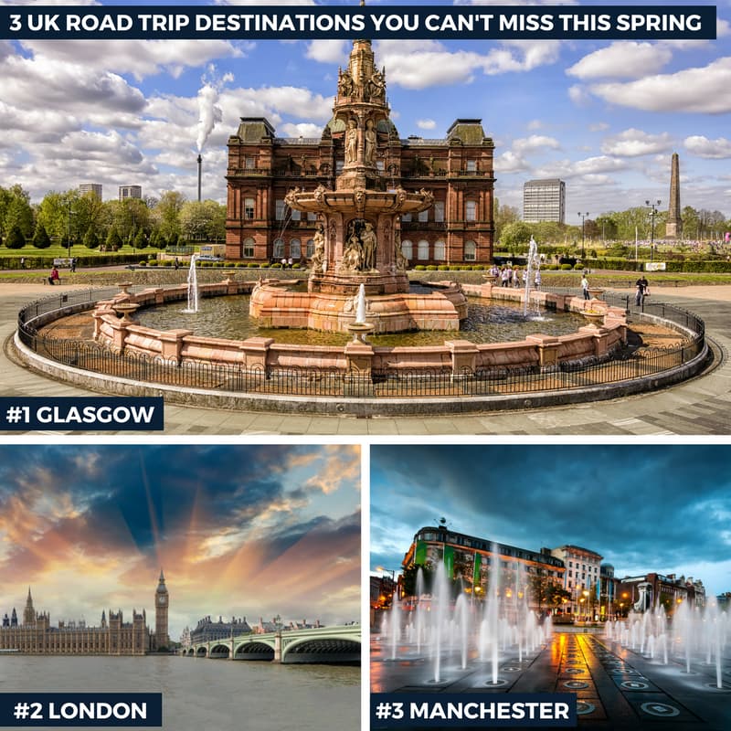 Hottest Road Trip Destinations in the UK