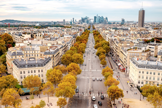 Champs-Élysées in Paris