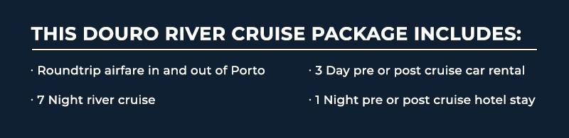 Douro River Cruise Inclusions