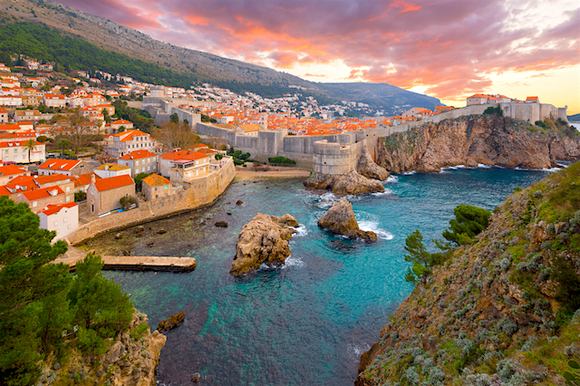 Seaside View of Dubrovnik