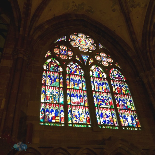 Inside Notre Dame Cathedral Strasbourg