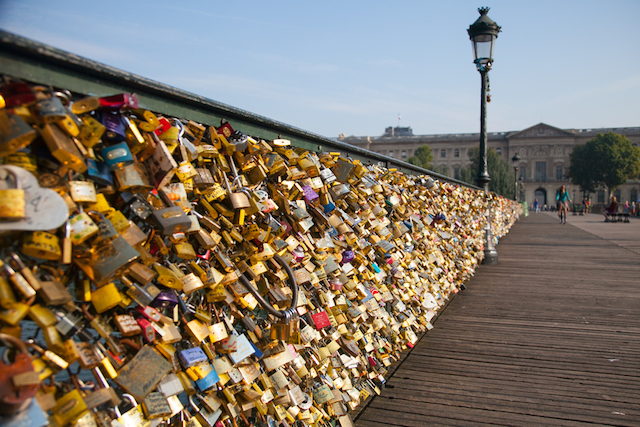 Locks of Love in Paris