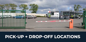 Draper car rental pick-up and drop-off locations