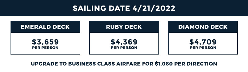 Economy and Luxury Cruise Packages