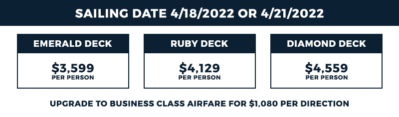 Economy and Luxury Cruise Packages