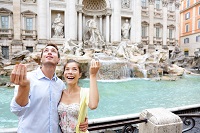 Things to Do in Rome: Toss a Coin Into Trevi Fountain