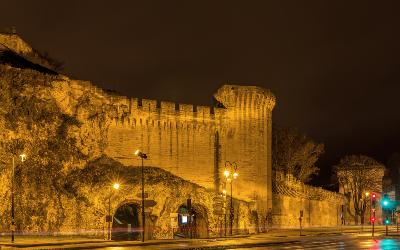 Winter Weather in Avignon France