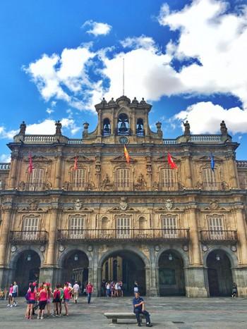 Plaza Mayor in Salamanca, Spain