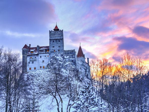 Bran Castle Winter