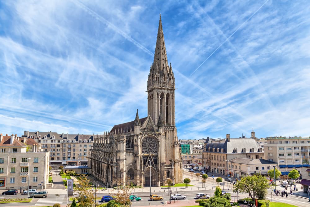st pierre church caen