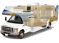 Rent Easy Overcab Motorhomes